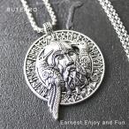  колье мужской Северная Европа миф серебряный o- DIN подвеска бог kalas животное Rune знак амулет аксессуары 