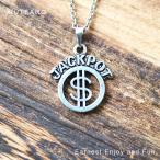  колье мужской женский .. Lucky серебряный античный Casino Jack pot american доллар 