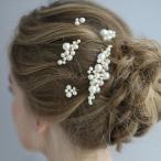 5点セット ウェディング コーム 髪飾り ヘッドドレス パール ゴールド ウエディング ヘアアクセサリー ヘアドレス ボンネ