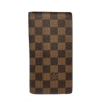 ショッピングダミエ LOUIS VUITTON ルイヴィトン ダミエ ポルトバルールカルトクレディ 長札入れ N61823 中古 D4 送料無料