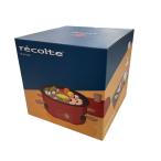 recoltere Colt party кухонная утварь настольный кухонная посуда плита круглый фондю сковорода для takoyaki .. кулинария одновременно кулинария возможность специальный крышка красный RRF-3 б/у R1