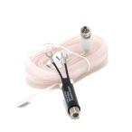 Wuernine FMアンテナケーブル アンテナ整合器 ヤマハ/オンキョー/SONYソニー/マランツ/ボーズラジオなど用対応T型アンテナケーブル