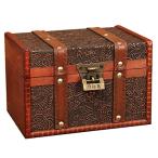  retro античный дерево коробка Vintage en Boss оборудование орнамент место хранения коробка интерьер 