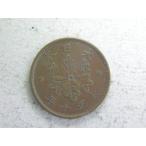 .1 sen синий медная монета * Taisho 10 год 