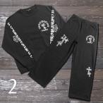 メンズ セットアップ 秋冬 ルームウエア 裏起毛 トレーナー 部屋着 パジャマ クロス ヤンチャ系 オラオラ ちょいワル おしゃれ オーバーサイズ 2025新作