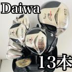  роскошный 13шт.@Daiwa Daiwa ADVISOR Ad козырек мужской Golf комплект комплект клюшек начинающий введение сумка имеется полный комплект правый выгода . короткая клюшка есть низкая цена 