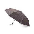 [ タケオキクチ ] 折りたたみ傘 耐風コンパクトストライプ 折りたたみ傘 04631002 メンズ ダークブラウン(543) 00