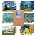 モノライク ゴッホ 葉書 はがき ポストカード Gogh postcard set 12セット感性的なデザインはがきデイリーはがき、雰囲気のあるすっき