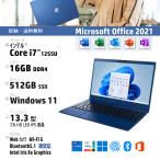 NEC 13.3型 LAVIE N13 PC-N1375FAL 第12世代 Core i7 メモリ：16GB SSD：512GB ノートパソコン  Windows 11 顔認証 Webカメラ Wi-Fi 6 メーカー再生品(新品同様)