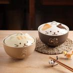 ラーメン どんぶり 蓋付き 550 ラーメン鉢 食器 陶器 磁器 陶磁器 らーめん 丼ぶり 麺鉢 猫柄 中華食器 業務用にも おしゃれ
