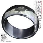 指輪 メンズ K18 シルバー リング シンプル 龍頭 甲丸 丸 鎚目 シルバーリング 10mm幅  ...