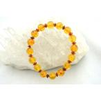 琥珀コハクアンバーブレスレット腕輪...