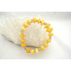 ミルキーアンバー琥珀コハクブレスレ...