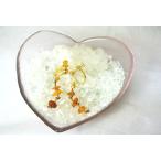 Yahoo! Yahoo!ショッピング(ヤフー ショッピング)琥珀 コハク アンバー イヤリング 耳飾り さざれ型