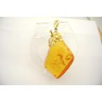 琥珀コハクアンバーペンダントトップ...