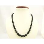黒珊瑚ネックレス6mm〜12mm玉...