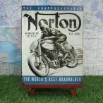 【ブリキ看板】Norton／ノートン　The Unapproachable