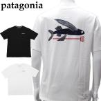 パタゴニア 38528 Tシャツ 半袖ホワイト ブラック メンズ ロゴ Tシャツ アパレル (CPT) 父の日