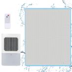 水冷マット冷却マット水循環マット折りたたみ可能な冷感空調氷マット快眠マット電気冷却マットType C接続口寮アウトドアキャンプに最適(ダブル)