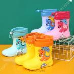 長靴 レインブーツ キッズ ベビー 男の子 女の子 レインシューズ かわいい おしゃれ 軽量 耐水 防滑 子供靴 動物 恐竜 長靴 長ぐつ ジュニア 子供用 ブーツ