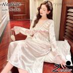  неглиже весна лето осень длинный рукав неглиже . способ One-piece длинный длина гонки V шея неглиже Nitro -p салон одежда reshon пижама женский взрослый 