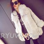 おしゃれ アウター 暖かい 冬物 防寒 毛皮コート 上質コート 上着 ファッション ファーフェイクファー防風 ふわふわ