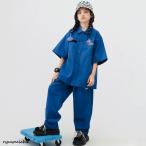 キッズ ダンス衣装 ヒップホップ チアガール HIPHOP 半袖シャツ ズボン 男女兼用 ステージ衣装 ステージ服 演出服 子供ダンス 演奏会 練習着 団体服 発表会