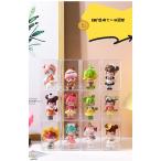  фигурка кейс 12 штук кейс для коллекции высота 10cm экспонирование для u внутренний кейс прозрачный фигурка кейс высота 12cm экспонирование для прозрачный большая вместимость .. пыленепроницаемый 