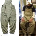オーバーオール メンズ サロペット ゆとり 無地 ワークパンツ オールインワン サロペット ボトムス 作業服 春夏秋 お洒落 男性 カジュアル 大きいサイズ