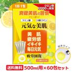 クエン酸 食用 国産 ビタミン ミネラル 60包入り ビタミンウォーター 天然 無添加 粉末 むくみ サプリ サプリメント ビタミンC ビタミンD ビタミンB12 1袋6g