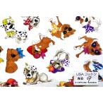 55cmX45cm ткань rolalai Harris Tossed Go Doggies входить . входить . ткань USA хлопок *9 *