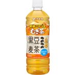. глициния . здоровье минерал .. чай черная соя ячменный чай PET 650ml×24шт.@(1 кейс )