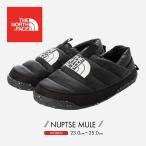 ザ ノースフェイス レディース ヌプシ ミュール スリッパ テント キャンプ ブラック 黒 NUPTSE MULE THE NORTH FACE