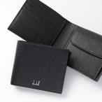 Dunhill ダンヒル 二つ折り財布 CADOGAN DU18F2320CA  メンズ カドガン4CC アンドコインパース ビルフォード 小銭入あり 001 BLACK