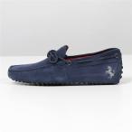 TODS For Ferrari トッズ フェラーリ コラボ XRM0GW0K510RE0 U820/GALASSIA スウェードレザー ドライビングシューズ モカシン 靴 メンズ