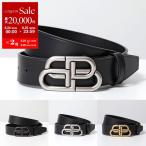 ショッピングバレンシアガ BALENCIAGA バレンシアガ ベルト BB LARGE BELT 35 ラージ 570370 1CH0B 1CH04 1000 メンズ レザー ロゴメタルバックル カラー2色