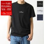 MAISON MARGIELA メゾンマルジェラ 10 Tシャツ S30GC0701 S22816 メンズ ディストーテッド ちびロゴT 刺繍ロゴ クルーネック 半袖 カットソー カラー2色