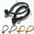 BOTTEGA VENETA ボッテガヴェネタ 113546 V001D カラー9色 イントレチャート レザー 2連 ブレスレット メンズ 113546V001D1000