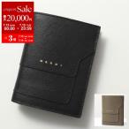 MARNI マルニ 二つ折り財布 PFMOQ14U07 LV520 メンズ サフィアーノレザー バイフォールドウォレット レザー 小銭入れ付き カラー2色 PFMOQ14U07LV520Z360N