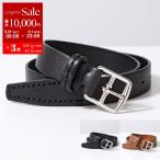 J&M DAVIDSON ジェイアンドエム デヴィッドソン BHNS-0ST-BR30 48121 C82347 HARNES BUCKLE END STITCH 30MM カラー2色 レザー ベルト メンズ