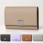 LOEWE ロエベ 三つ折り財布 C821S33X01 C821S33X07 C821S33X12 ANAGRAM SMALL VERTICAL WALLET レディース アナグラム バーティカル ウォレット カラー9色