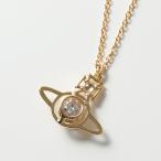 VivienneWestwood ヴィヴィアンウエストウッド 63020102 NORA クリスタル装飾 オーブ ペンダント ネックレス R102/GOLD-WHITE‐CZ レディース