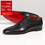 Christian Louboutin クリスチャンルブタン 1150376 GREGGO FLAT CALF グレゴ レザー シューズ レースアップ ストレートチップ 靴 BK01/BLACK  メンズ