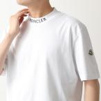 MONCLER モンクレール Tシャツ 8C00040 8390T メンズ クルーネック モックネック 半袖 カットソー ネックロゴ 001