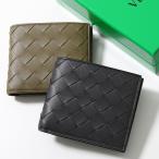 BOTTEGA VENETA ボッテガヴェネタ 二つ折り財布 605721 743211 VCPQ4 メンズ イントレチャート レザー 小銭入れなし ミニ財布 カラー8色 605721VCPQ48984