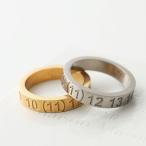 MAISON MARGIELA マルジェラ リング SI8UQ0001 SV0129 レディース ナンバーロゴ スリム 指輪 アクセサリー カラー2色
