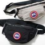 CANADA GOOSE カナダグース ボディバッグ 8833U Waist Pack メンズ ベルトバッグ ウエストポーチ ロゴパッチ ナイロン 鞄 61/BLACK