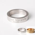 MAISON MARGIELA メゾンマルジェラ 11 リング SM1UQ0081 SV0158 メンズ ミディアム アクセサリー 指輪 ロゴ シルバー925 silver925 カラー2色
