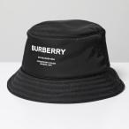 BURBERRY バーバリー バケットハット PADDED NYLON 8044081 メンズ ホースフェリープリント ナイロン ロゴ 帽子 A1189/BLACK