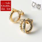 FERRAGAMO フェラガモ ピアス 76 0417 レディース ガンチーニ アクセサリー ロゴ クリスタル装飾 カラー2色